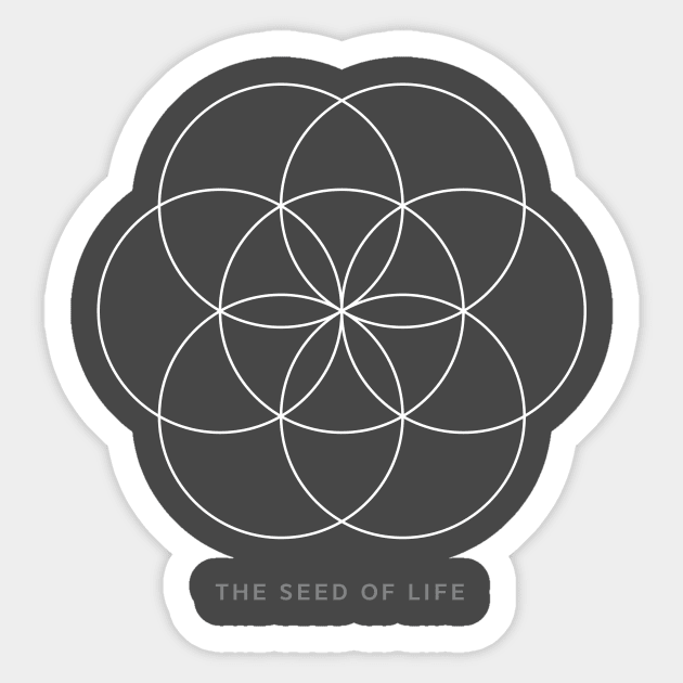 The Seed of Life Sticker by ultradesign